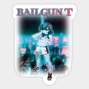 A Certain Scientific Railgun T ''UPSIDE DOWN'' V2 Sticker